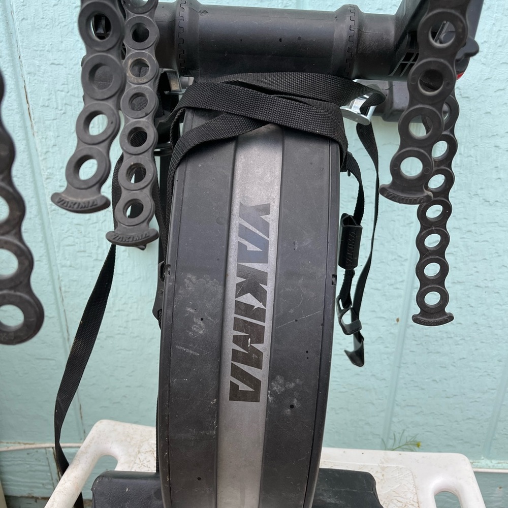 Black Bike Rack